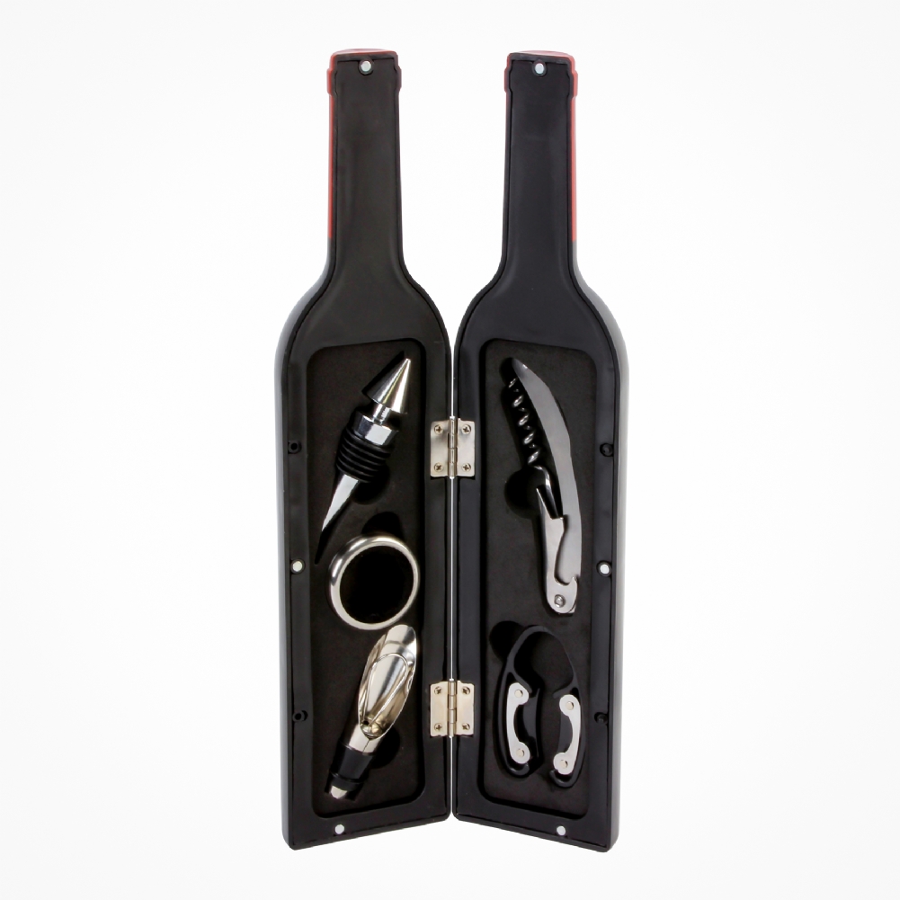 Widdop, Bingham & Co. Ltd Bar Set Wine Bottle Shape Corkscrew Set