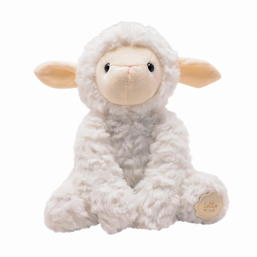 Widdop, Bingham & Co. Ltd White Lottie The Plush Sitting Lamb