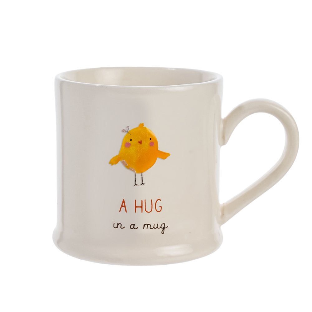 Widdop, Bingham & Co. Ltd Love Life Hug Embossed Mug