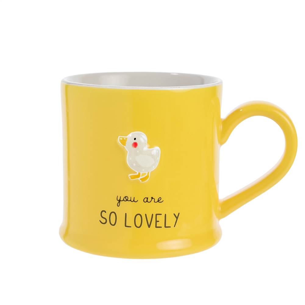 Widdop, Bingham & Co. Ltd Love Life "You're So Lovely" Embossed Mug