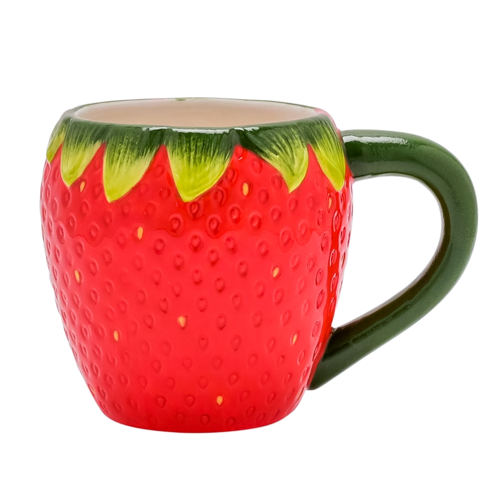 Widdop, Bingham & Co. Ltd Red/Green The Cottage Garden Strawberry Mug