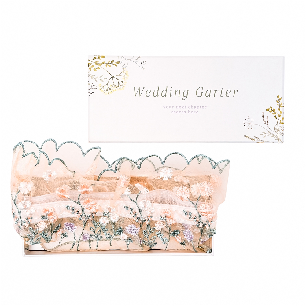 Widdop, Bingham & Co. Ltd Love Story Wildflower Garter