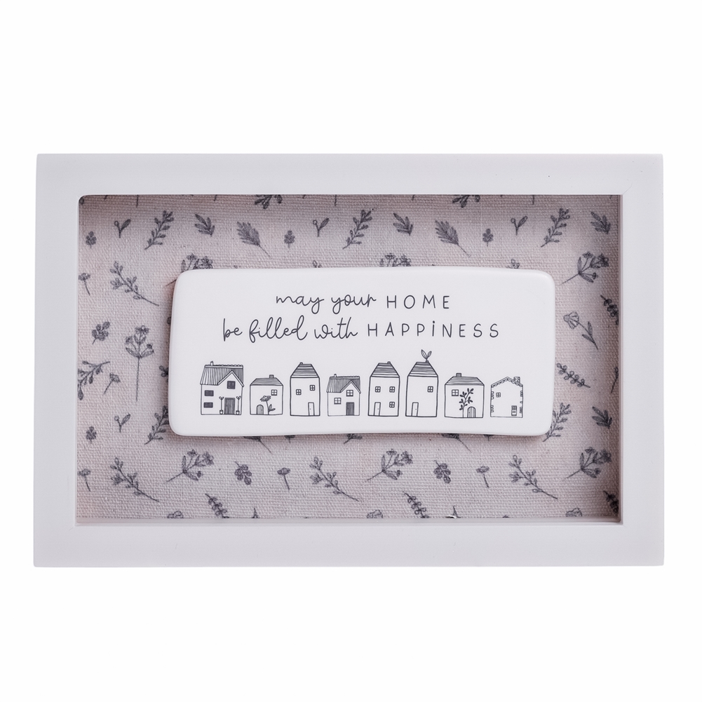 Widdop, Bingham & Co. Ltd Home Framed Plaque