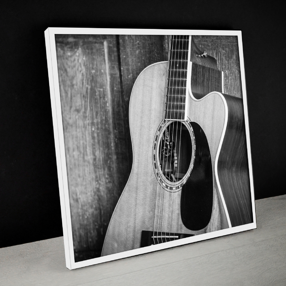Karlcrow Technology Hk Limited Unisex White/Grey Record Album 12" Frame - Great Music Gift For Vinyl Collectors 32.6X32.6cm