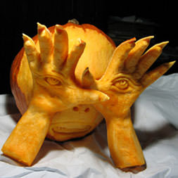 Pans Labyrinth lantern carving