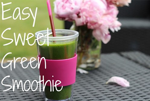 Easy Sweet Green Smoothie