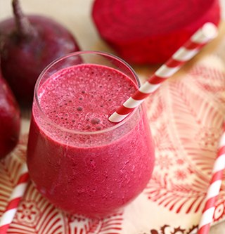 Healthy Red Velvet Smoothie