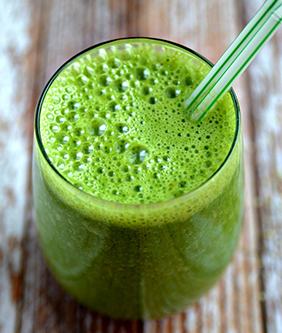 Mean Green Kale Smoothie