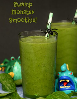 Swamp Monster Healthy Green Smoothie