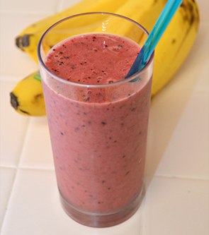 Very Berry Banana Smoothie